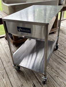AVALON Donut Glazer Stainless Steel Mobile Station AFG26T Pick Up /Courier Only.