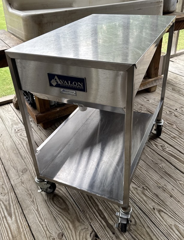 AVALON Donut Glazer Stainless Steel Mobile Station AFG26T Pick Up /Courier Only.