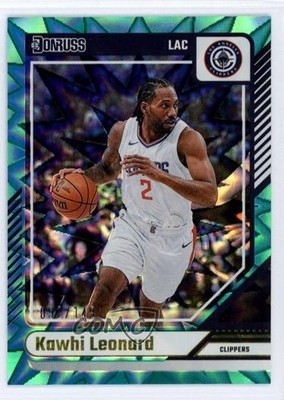 2024-25 Panini Donruss Teal Explosion 92/149 Kawhi Leonard #171 1b1g