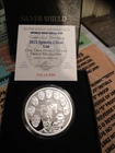 Epstein List Proof by Silver Shield W/Coa + Box 192 of 699