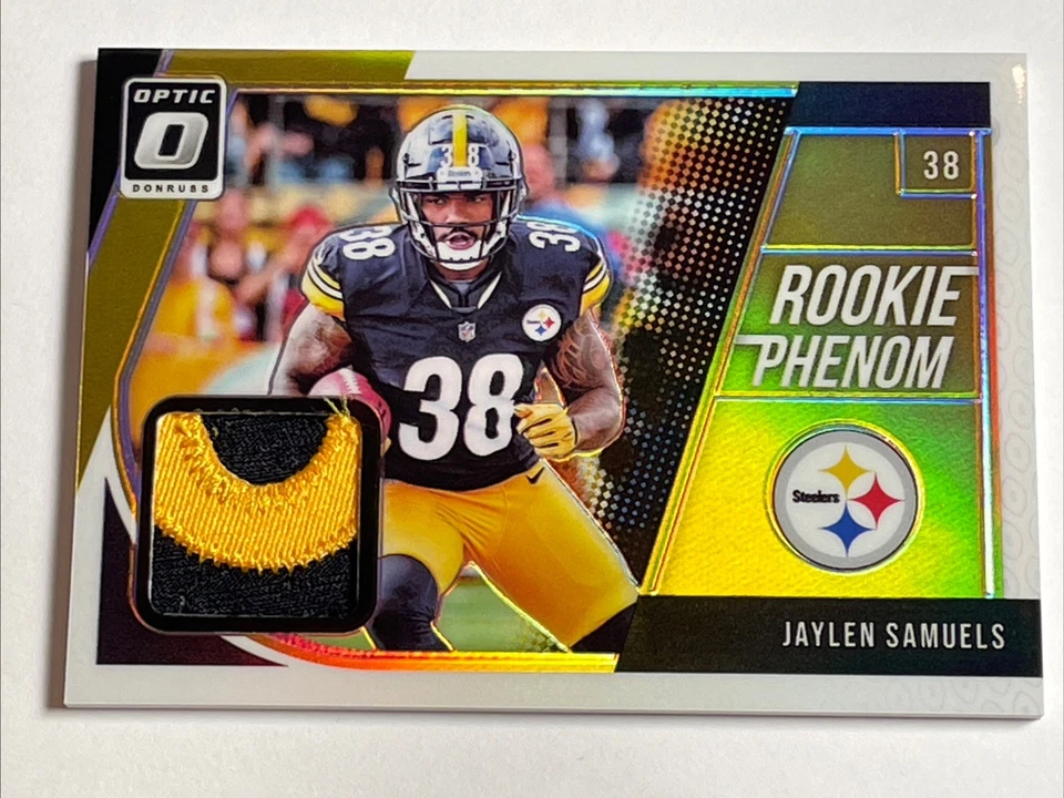 2018 Panini Donruss Optic Jaylen Samuels RC! Horizontal Prime Rookie Phenom /50 - Image 2 of 4