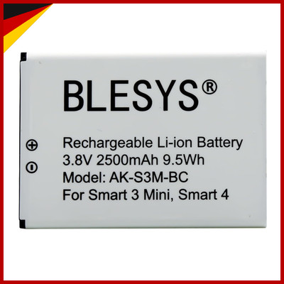 Akku 2500mAh für Emporia Smart 4 3 Mini SUPEREASY Smartphone Ersatzteil