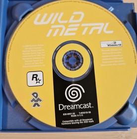 VGC | Wild Metal Sega Dreamcast Complete With Manual
