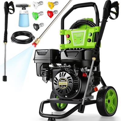 #ad #ad 4200 PSI 4.0 GPM Gas Pressure Washer Gas Powered Washer Machine with 5 Nozzles $339.99