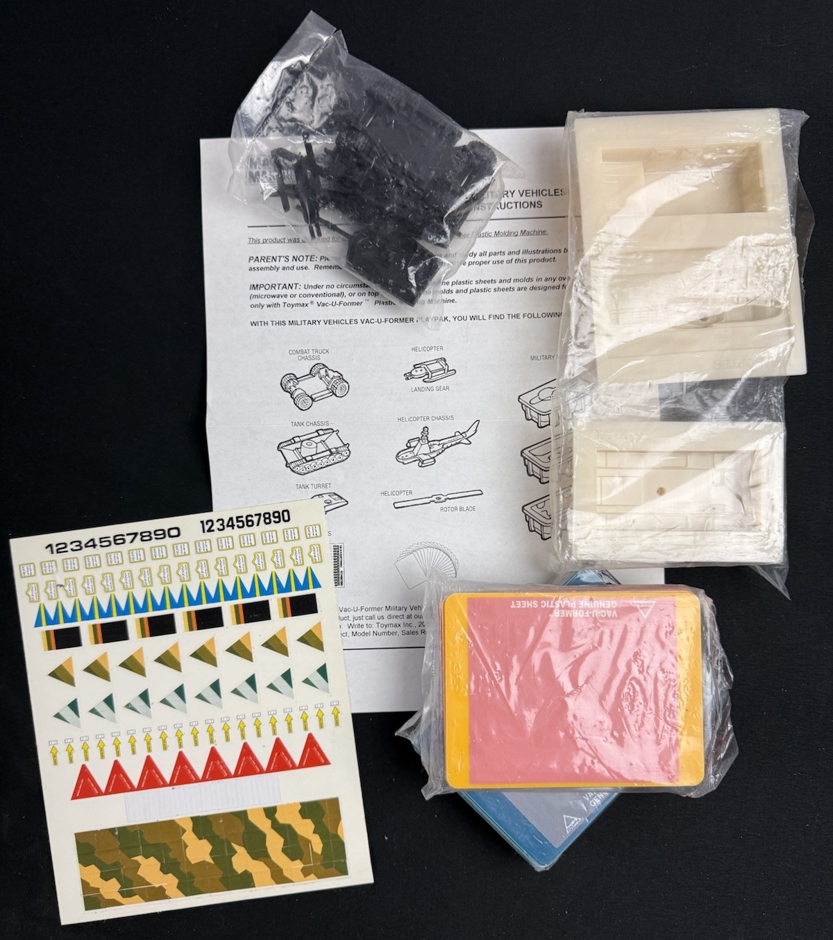 Vac-U Former Plastic Mold Pak - Military Vehicles - 9334 | eBay