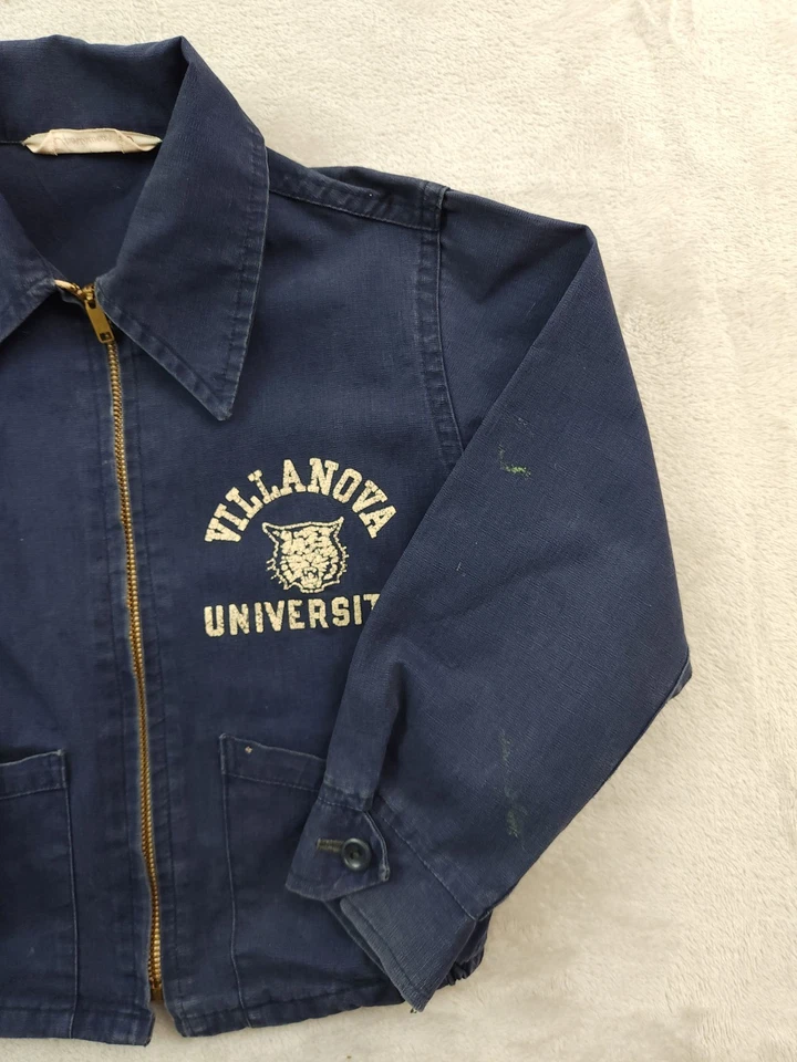 Chaqueta Universitaria Champion Villanova Vintage Juvenil Niño Pequeño Talla 2 Foto 4 de 4