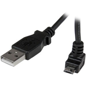 Startech 2M Micro USB Kabel A auf Up Winkel Micro B Kabel für Handy Digit