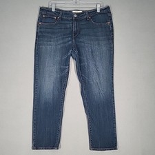 Levi's Jeans Women's 31 Blue Cotton Denim Relaxed Boyfriend Everyday Wear