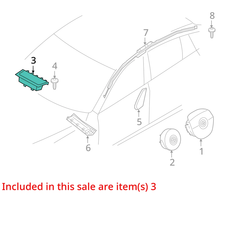 BMW 535i 2011-2016 airbag tablero pasajero derecho fabricante de equipos originales Foto 3 de 4