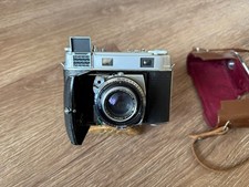 Kodak Retina IIIC 35mm Film Camera Vintage with Leather Case Tested Working