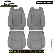 2013-2017 Fits Buick Enclave Leather Front Replacement Seat Covers Lt. Titanium