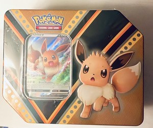 Eevee V Powers Tin | eBay