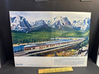 Pre 1954 Canadian Pacific Buffet Car Menu