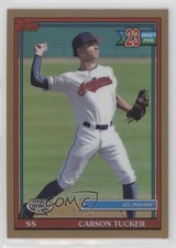 2021 Topps Pro Debut Chrome Gold Refractor 29/50 Carson Tucker #PDC-197 8t7