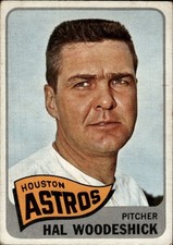1965 Topps #179 Hal Woodeshick Houston Astros Very Good