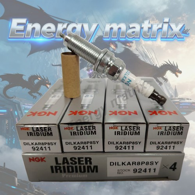 #ad 4X NGK DILKAR8P8SY 92411 Iridium Platinum Spark Plug For Honda Accord Acura 1.5T $49.91