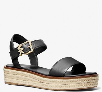 Richi専用 Michael Kors Richie Espadrille Black Sandal Size 7.5 New In Box | eBay