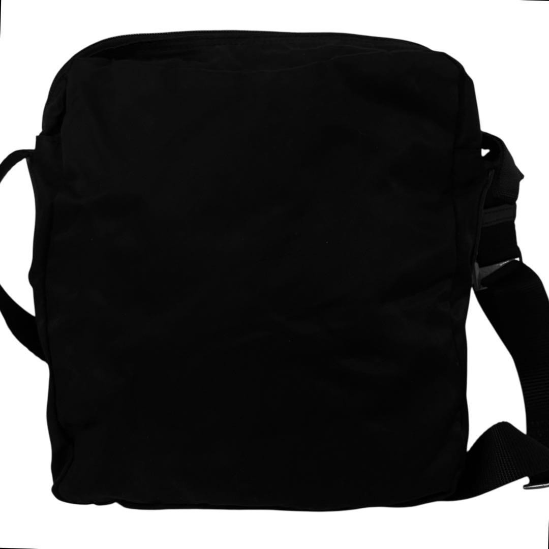 Rare PRADA shoulder bag nylon tote bag black thumbnail 2
