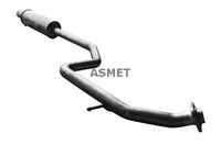 Asmet MittelschalldäMpfer SchalldäMpfer FüR Mazda 5 CR19 2.0 1.8 CW