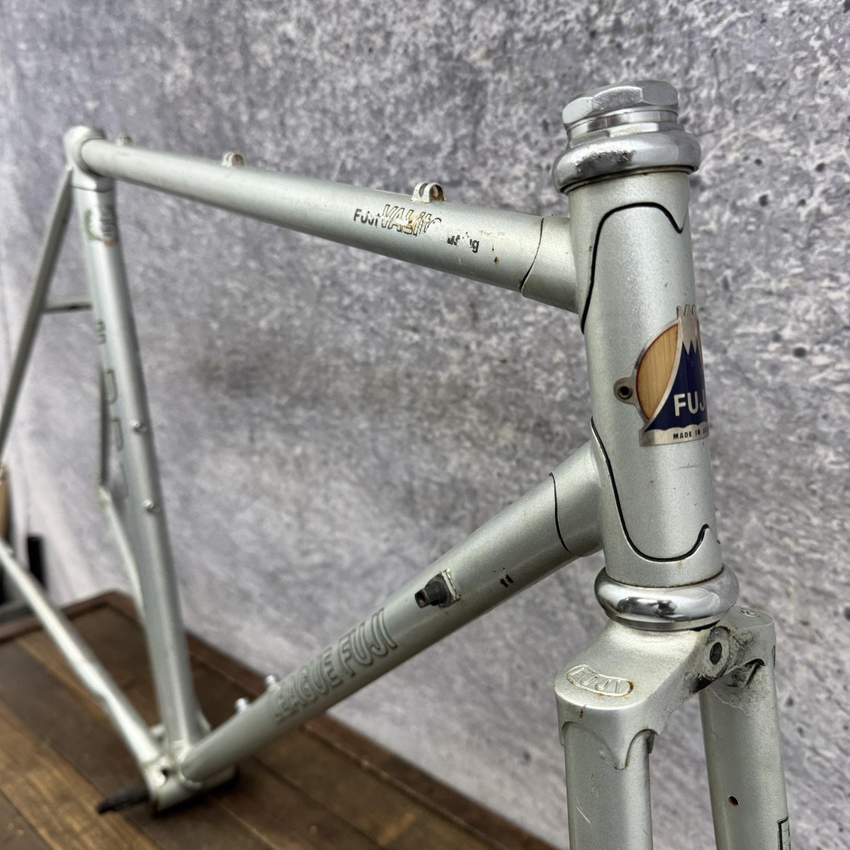 Vintage Fuji League Road Bike Frame 52cm VALite Lugged Steel 700c