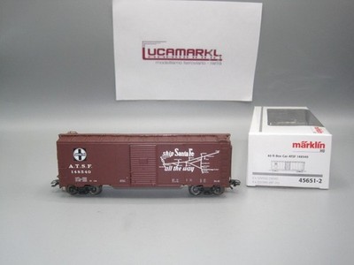 Märklin HO 45651 -2 Santa Fe (148540) Güterwagen A.T.S.F.  THE SCOUT ....'' #7489