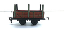 Sconosciuto scala 0 carro a cremagliera "carro in lamiera" - senza scatola originale #9336