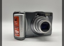 Canon PowerShot A40 Compact Digital Camera Gray 2.5x Optical Zoom Tested