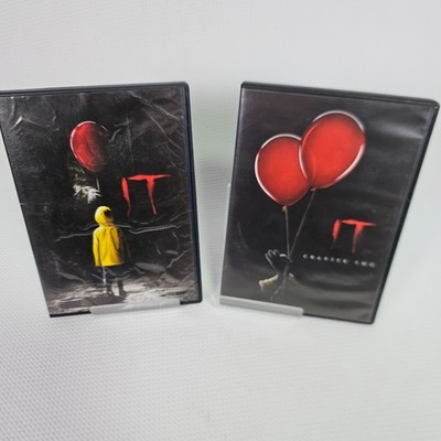 Stephen King s IT & IT Chapter Two DVD Lot- Pennywise 2-Film Horror Collection