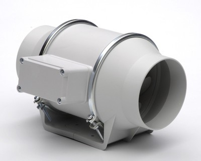 Soler & Palau TD-100 Off White 4''/100Mm Inline Mixed Flow Duct Fan