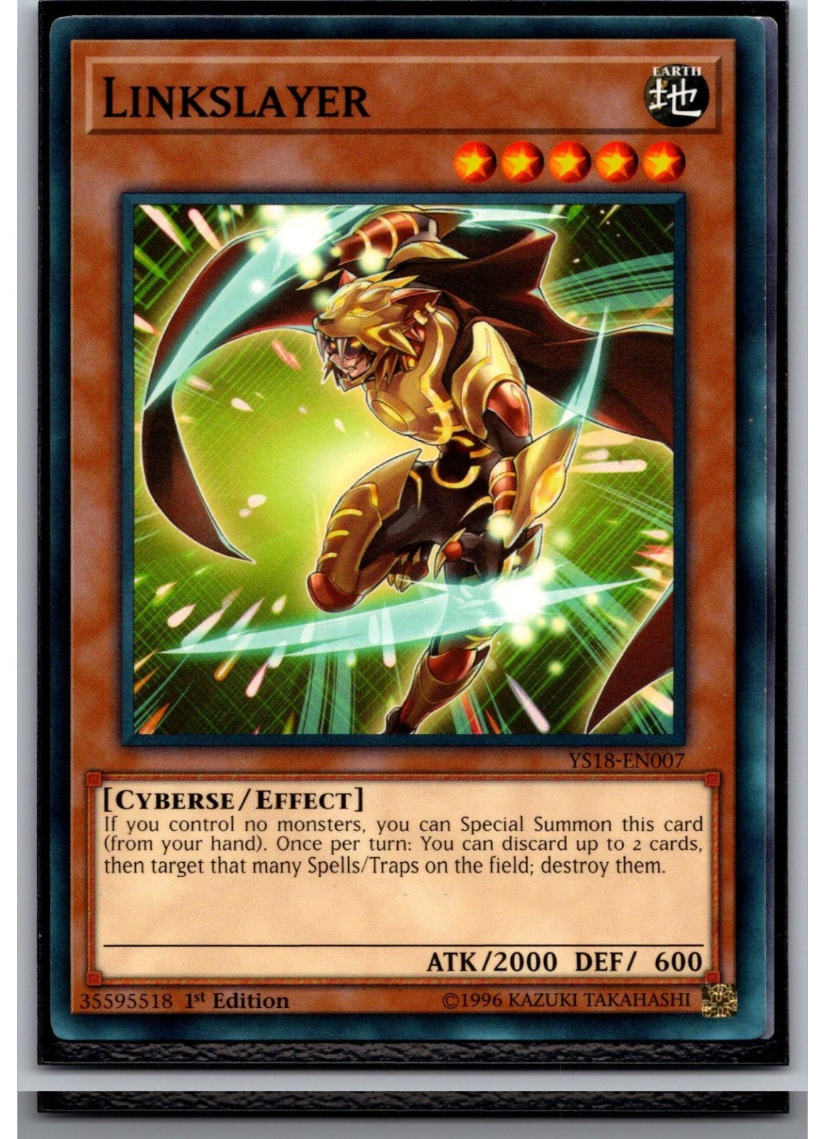 Linkslayer YS18-EN007 C NM 1st Edition 24838 2x