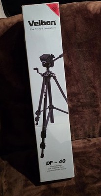 Velbon DF-40 Dual Function Tripod w/ Pan/Tilt Head, Quick Release for Camera