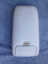 1998-03 Jaguar XJ8 X308 Front Center Console Lid Armrest w/ Cup Holder Biege OEM