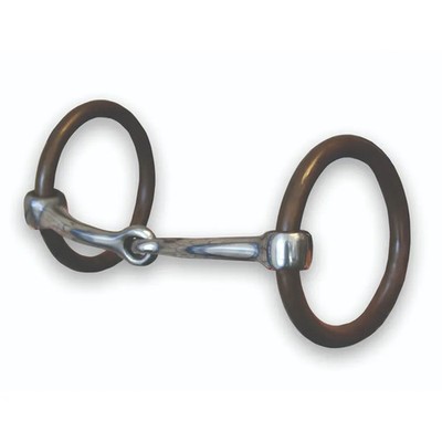 Professional's Choice Equine O-Ring Signature Snaffle Bit - 5 1/4  Mouthpiece,