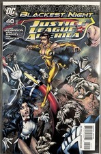 JUSTICE LEAGUE OF AMERICA #40 (2010) Blackest Night DC Comics NM