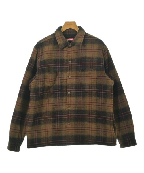 Supreme Blouson Jackets (Other) BeigexBlackxRed(Check Pattern) M 2200642068033