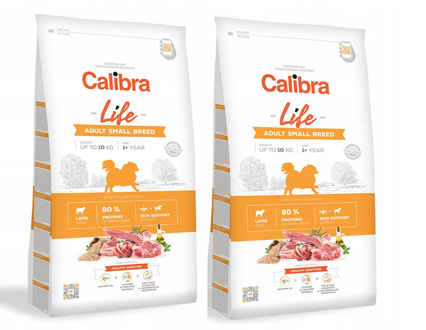 Calibra Dog Life Adult Small Breed Lamb 12 Kg (2 X 6 Kg)-image