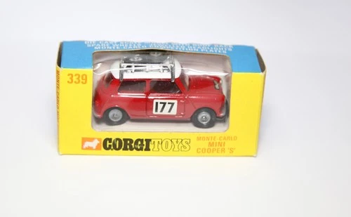 Corgi 339 Monte Carlo Mini Cooper S In Original Box - Very Near Mint Lot 2