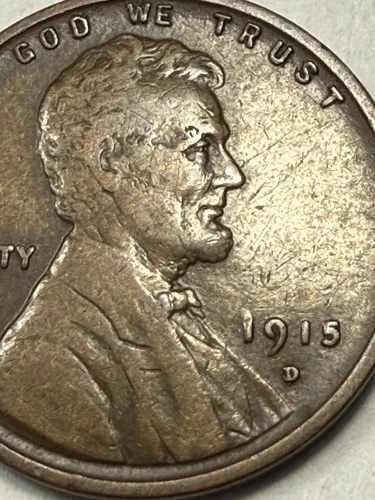 ** 1915-D LINCOLN CENT- VF+ (UPGRADE THAT SPOT IN YOUR SET)  PRICED TO SELL 🔥**