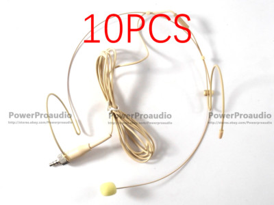 10x Earclip Microphone for Sennheisers Wireless Transmitter TRS 3.5mm  Headset  