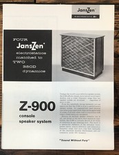 Janszen Z-900 Manuale di servizio *Originale*