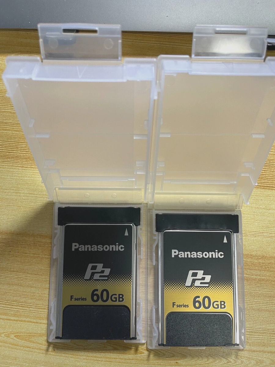 Carte P2 Panasonic 60Go AJ-P2E060FG Pour Caméra - Occasion Fonctionnelle