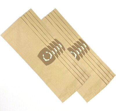 To fit Rowenta Bully 20 Litre Vacuum Cleaner Hoover Paper Dust Bags x 10