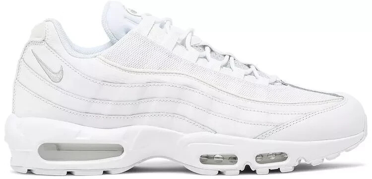 靴 Nike Air Max 95 Essential White 26.5 Nike Air Max 95 Essential White Grey Fog CT1268-100 Men's Size | eBay
