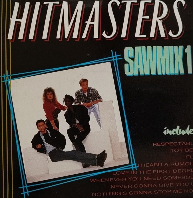 Hitmasters-Sawmix 1/Your Only Lover Vinyl 7"" Single.1988 Quazar QUA 5.