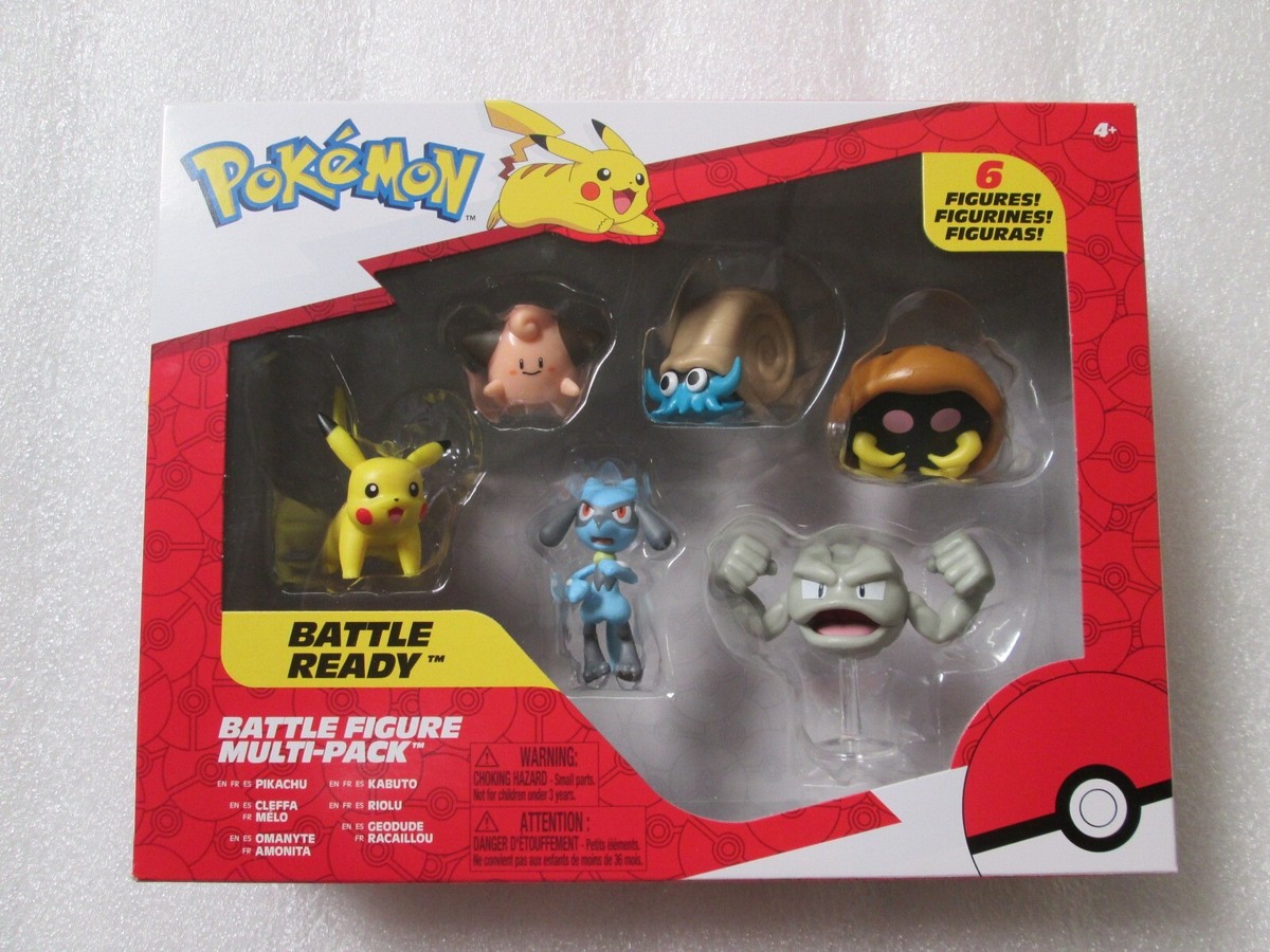 Pokemon Battle Figure Multi-Pack Battle Ready Pikachu Cleffa