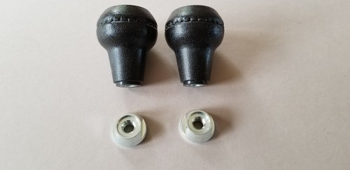 FITS JEEP WRANGLER YJ 87-95 5 SPD TRANS & TRANSFER SHIFT KNOB KIT NEW LOCK NUTS - Picture 2 of 2