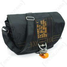 USAF United States Black Paratroopers Air Force Satchel Bag - New