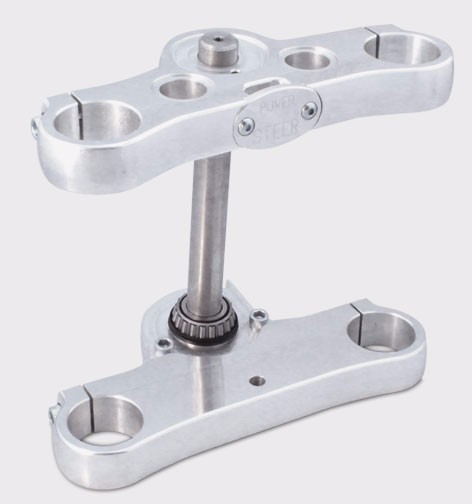 Frankenstein Trikes 5°-49mm Raked Triple Tree for H-D Dyna