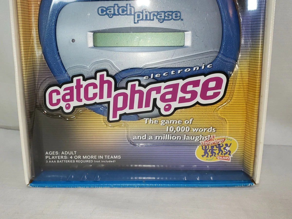 Vintage Catch Phrase 2000 Handheld Electronic Game Hasbro Original
