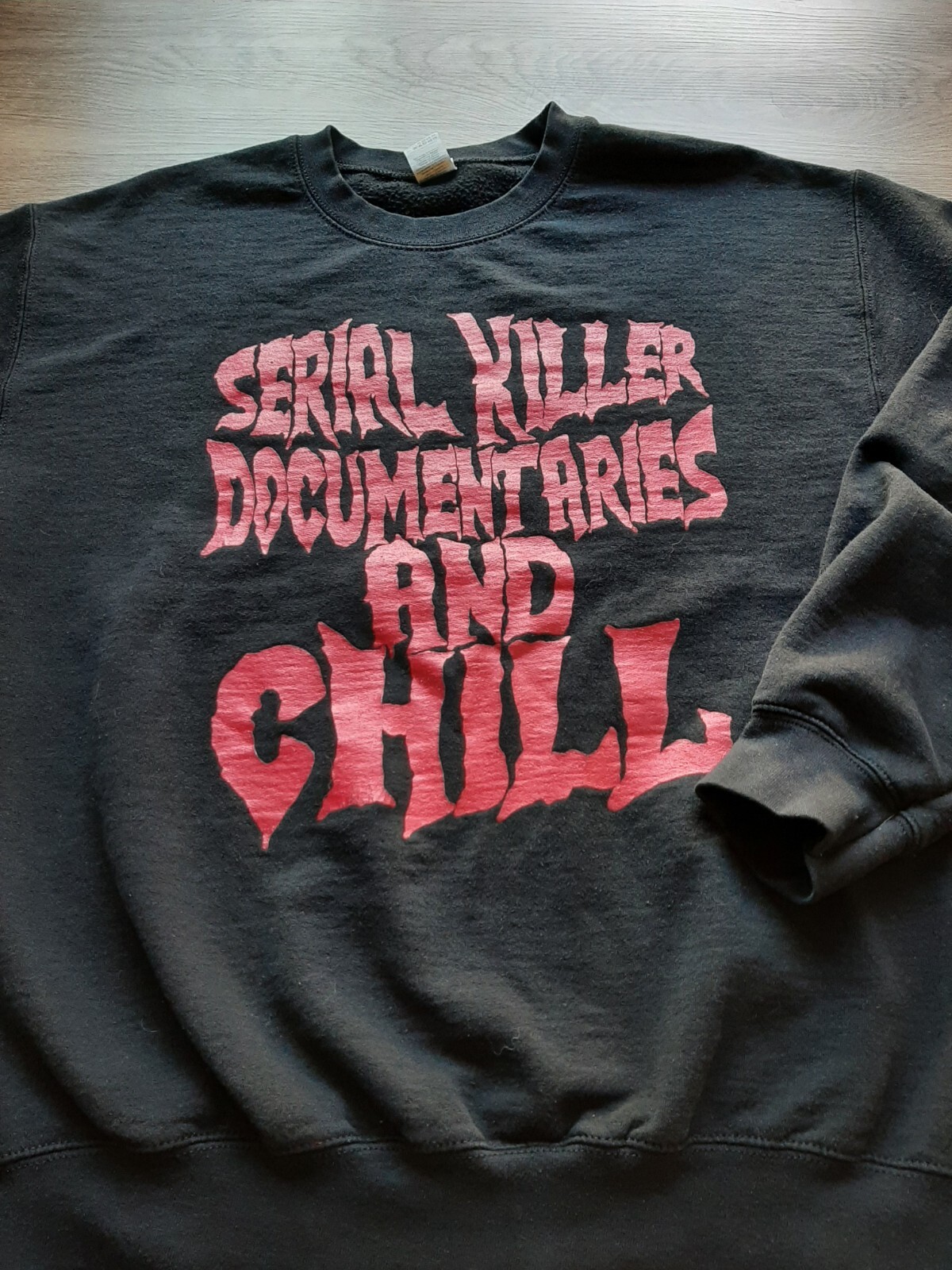 Serial Killer Documentaries And Chill Crewneck - image 2